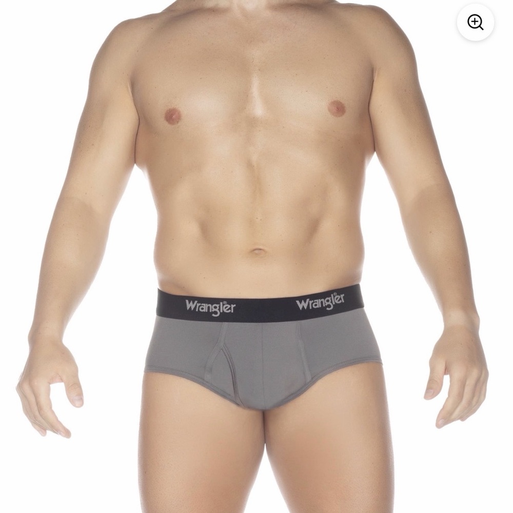 NWT Wrangler Workwear Men's Carpenter Cooling Briefs 3-Pack Nylon Stretch - Picture 4 of 8